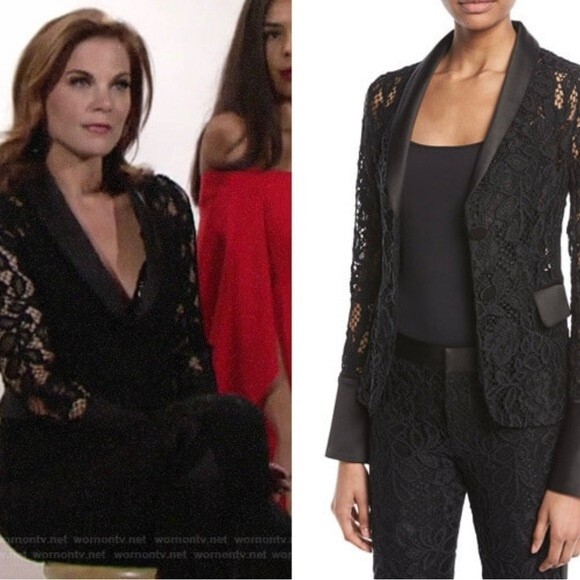 NEW Alexis Bonis Lace Tuxedo Jacket NWT Size Small - Picture 10 of 14